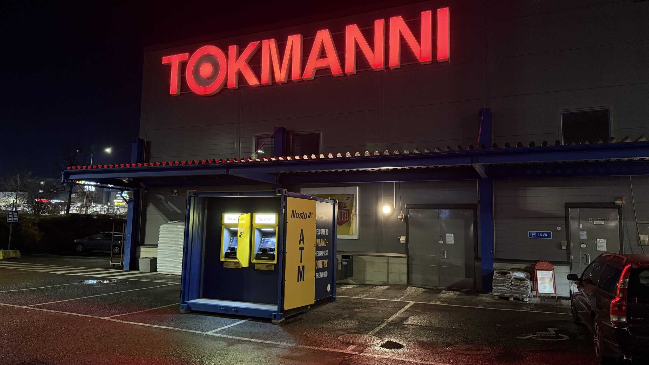 Nosto-automaatti Tokmanni Lielahti
